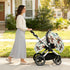 Mazeann Vintage Western Cowboy Car Seat Cover Baby Breathable Soft Infant Carseat Covers Canopies Babies Carrier Covers