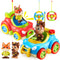 lalalark JOVA 2 Pack Remote Control Car for Toddlers, RC Cars with Cartoon