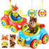 lalalark JOVA 2 Pack Remote Control Car for Toddlers, RC Cars with Cartoon