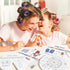 Commandments 24 Sets 10 Commandments COcnny Ten Coloring Craft - Color Your Own Religious Art Wheel Kit for Kids, DIY