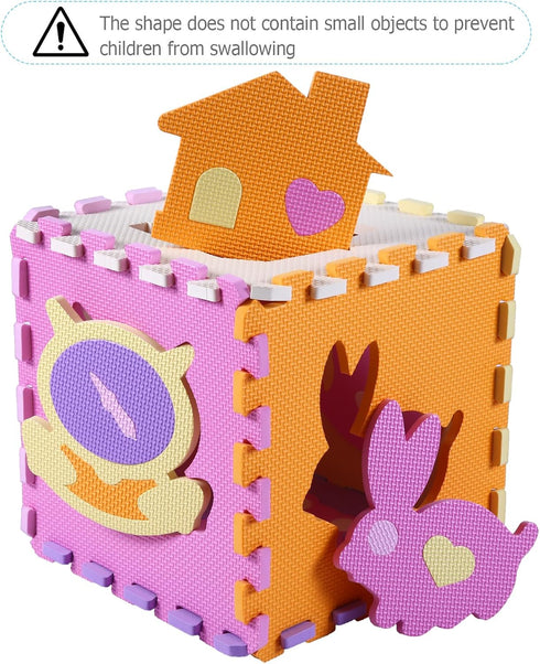 Kids25Pcs 9 Foam Play Mat for Square Interlocking Puzzle Floor MatBaby Play Mat Floor Mat Foam Puzzle Playmat