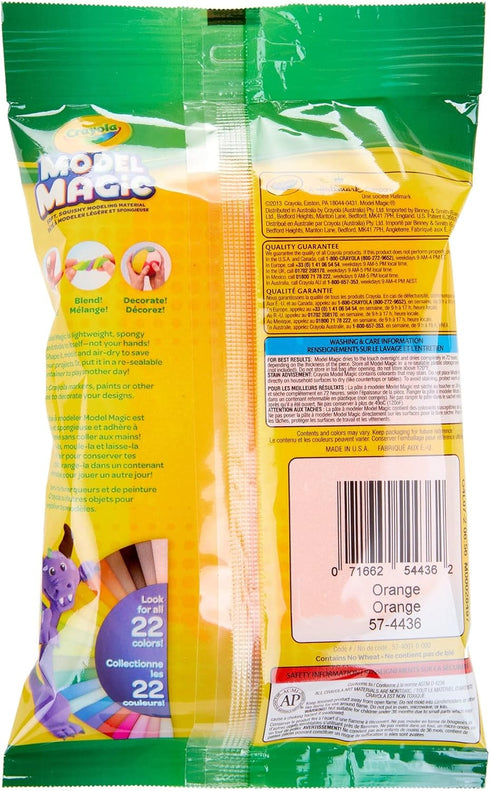 Crayola Model Magic 4 oz, Orange.