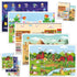LeafEase 5 40-Pack, 12x18 Inches Disposable Placemats for Baby & Toddler, Place Table Mats Travel Eating Essential