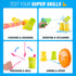 Summer 8 Super Skills Outdoor Yard Game Backyard Games for Kids and Up, Teens & Adults - Fun Water Party for The Whole