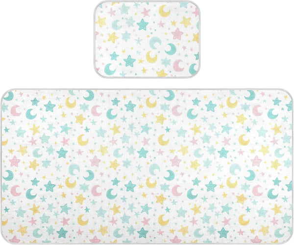 Yoogain Cooling Baby Washable Mattress 28" x 52" Breathable Crib Bumper Pads for
