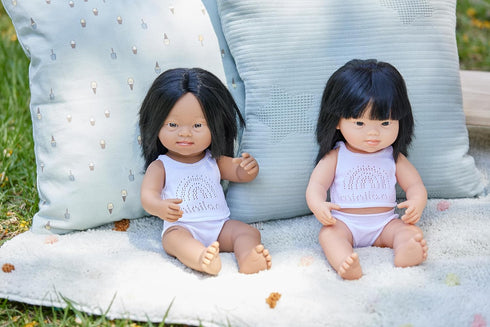 Miniland Educational 2-Piece Underwear Set for 15" and 15-3/4" Anatomically Correct Dolls