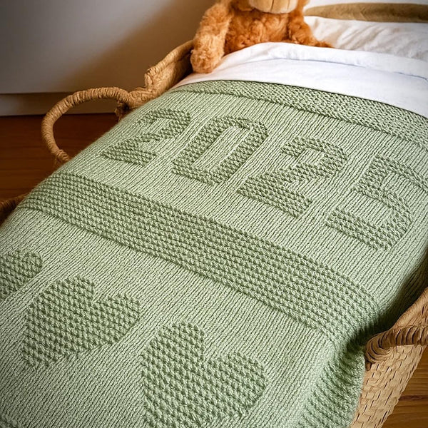 Cotton Baby Blanket Knit Soft Cozy Swaddle Receiving Blankets Toddler Infant Blanket