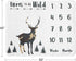 Sweet Jojo Designs Woodland Camo Deer Boy Milestone Blanket Monthly Newborn First Year Growth Mat Baby Shower Memory