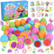 24 Pack Prefilled Easter Eggs With Toys, Stamps with Easter Tattoos Easter