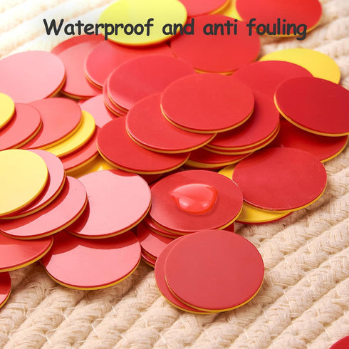 Plastic Two-Color Counters for Kids Math, 800 pcs Red and Yellow Double Sided Counters, Educational Toys