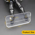 100Packs Star Wars Black Series 6 inch Action Figure Stand with Peg, 1/12 Clear Toy Display Support Stands