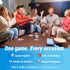 1200 Super Trivia Game for Adults with Questions - Fun Board Game for Adults - Family Road Trip Travel Game for the