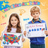 Playset, 5 6 7 8 9 10 11 12 13+ Alritz Pretend Teacher Role Pretend Play Kids School Toys Kit Include Map, Calendar