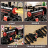 NIPLOOOW Set 3-5, 3 4 5 6 7 8 Train for Kids Electric Train Toy with Realistic Sound, Lights and Smoke for Under