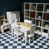1/12 16 Miniature Furniture Storage Rack Dollhouse Furniture Grid Shelf Bookshelf Display Shelf Wall Rack Stand Mini