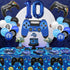 10th Birthday Decorations for Boys, 81 Pcs Level 10 Video Game Party Supplies, Serves 20 with Plates Napkins Forks