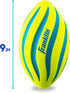 Franklin Sports Kids Foam Football, Mini Soft Youth Football for Indoor and Outdoor Play, 9" Mini Foam Ball