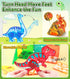 3-5 4-8 8-12 5-7 Magnetic Tiles Dinosaurs Magnet Building Blocks Toys for Kids Ages Creative Animals Educational Stack