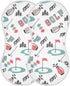 Mazeann Golfer Golf Sports Burp Cloths Baby Boys Girls Absorbent Soft Cotton Burping