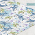 Wicbfdfv 30x40inch Cute Sea Turtle Shark Jellyfish Baby Boy Girl Starfish Conch Shells Blankets Sea Ocean Animal