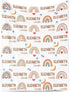 Personalized Baby Blanket with Name, Custom Baby Girl Blankets for Girls with