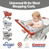 Storafolix Shopping Cart Cover for Baby, High Chair Cover, Grocery Cart Cover, Cart Seat Cover for Baby, Shopping Cart