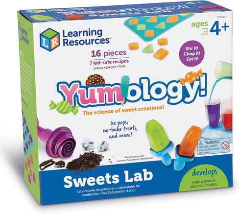 16 4+ Learning Resources Yumology Science Sweets Lab,STEM Toys, Candy Experiments, Science Kit for Kids, Fun Gifts