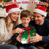 594 Set, Sets, Shemira PCS Christmas Tree Building Block Toy Rotating Christmas Music Box, Toy Building for Kids Boys