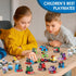 Sets, 12PCS 6 1 Sets, Mini Building Block Vehicle Train Toys Building Blocks, in STEM Toys Eggs Building Party Favors