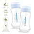 Maymom Wide-Mouth Milk Storage Collection Bottle with Travel Cap and Sealing Ring; Replacement for Spectra S1 S2 Avent
