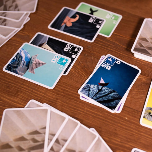 Pandasaurus Games Sea Salt and Paper Card Game - Ocean-Themed Strategy Game for Kids and Adults, Ages 8+, 2-4 Players