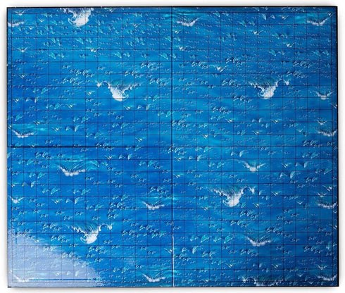 Hexers Role-playing Game Board Mat, Square Grid Terrains, 8 Different Terrains for Dungeons and Dragons RPG