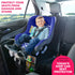 Car Seat Protector for Child Car Seat - Waterproof Car Seat Protector with Thick Padding, Seat Protector Under Baby Car Seat with 2 Pockets - Universal Car Seat Pad & Car Seat Mat - Black by Todays Kids