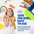 Packs 10 24 Color Swell Bulk Crayons - Boxes of Vibrant Colors of Teacher Quality Durable for Home and School