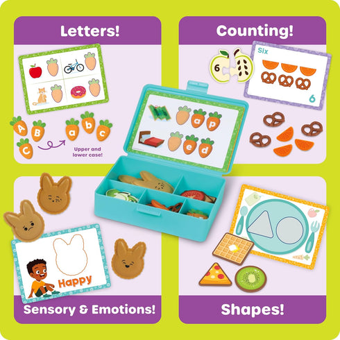 Set 78 3+, Learning Resources Let's Go Bento! Learning Activity - Pieces, Ages Preschool Activities, Toddler Toys