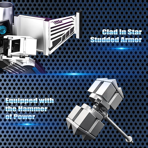 Set, 400 HIGH GODO Black Monitor Mech Robot Building Blocks Toilet Upgraded TV Figure Mech Model Building Kit, Cool