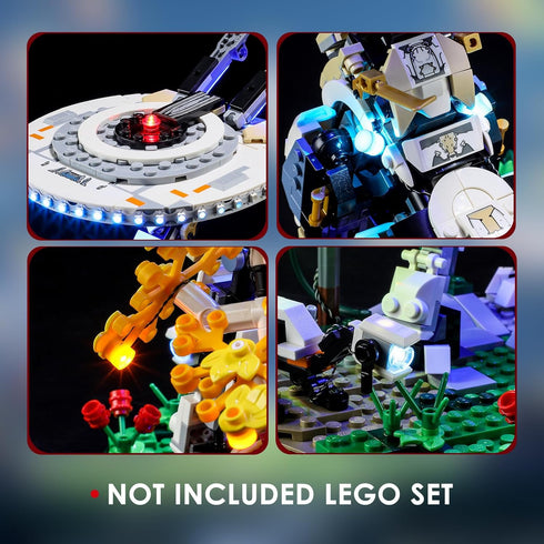 BRIKSMAX LED Lighting Kit Compatible with LEGO-76989 Horizon Forbidden West: Tallneck - Building Blocks Model, Not