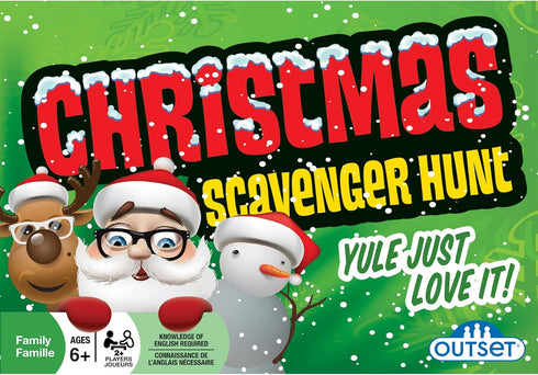 Outset Media Christmas Scavenger Hunt Game - 220 Cards with Holiday Themed Objects for Ages 6+