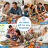 VOLUVOLU 500 500 20.5x15 Piece Puzzle for Adults, Hamburger Jigsaw Puzzles, Youths Favorite Foods Puzzles Pieces