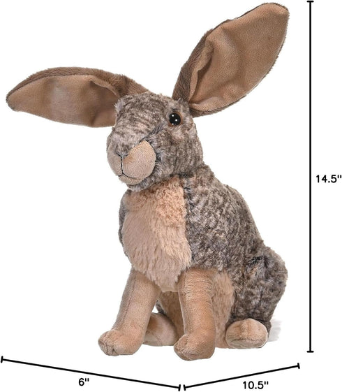 12 Inches Wild Republic Hare Plush, Stuffed Animal, Plush Toy, Kids Gifts, Cuddlekins