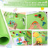 24"x16" AtMini Silicone Craft Mats for Kids with Raised Lip & Non-Slip | Reusable Silicone Art Mat for Play Sand