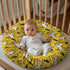 Hechitok Cartoon Tiger Removable Newborn Lounger Cover Nursing Pillow Slipcover Soft Snug Fits Baby Lounger