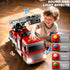 3 4 5 6 7 8 Playset 5-8, Toyset, 3+ JUKUDAHU Fire Truck Toy for Kids Years Old - Fire Trucks with Rotating Ladder