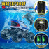 Water,4WD 2.4Ghz 6+ BOBXIN Amphibious Remote Control Shark Monster Truck Squirt All-Terrain Off-Road Waterproof RC Car