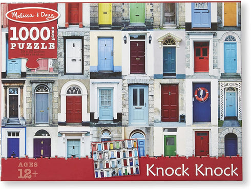 Melissa & Doug 1,000-Piece Knock Knock Doorways Jigsaw Puzzle (29"x23" inches)