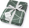 Knit Baby Blanket - Organic Cotton Receiving Blankets for Girls & Boys, Soft Knit Stroller/Throw Blankets, Geometric