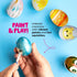 6 7 8 9 10 6 Dan&Darci Easter Egg Squishy Painting Kit - Arts & Crafts for Girls and Boys - Kids Art Activities - Craft