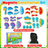 3-5,Wooden Dinosaur Toys for Kids Magnetic Dino Take Apart Building Blocks Toys for Fine Motor Skills & Creative