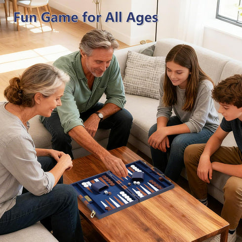 Backgammon Sets 11 inch 2 Backgammon Set Backgammon Set, for Adults - Classic Board Games for Players Adults - Small