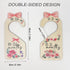 LLUFO Closet 8pcs Closet Closet Baby Dividers Double-Sided Baby Clothes Dividers for Wooden Nursery Decor for Gilrs
